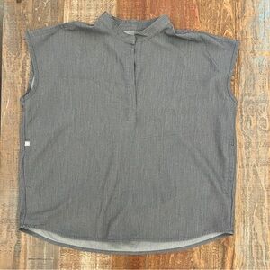 Figs Women’s Technical Collection Gray Sleeveless Top Size Medium - TOP ONLY